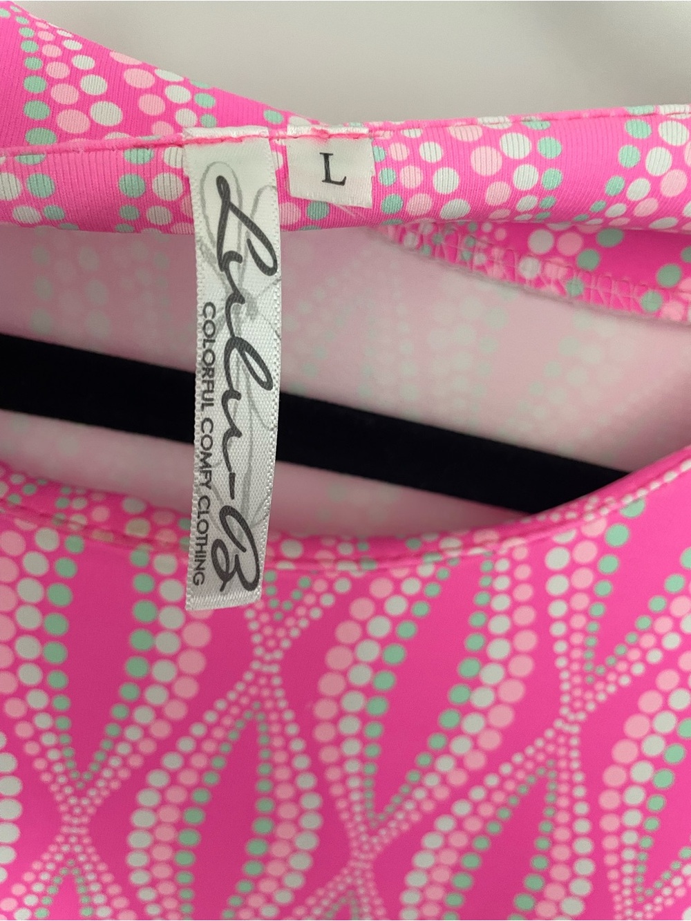 Lulu B UPF50 Cha Cha Sleeve Dress Pink White Print Resortwear Vacation sk16 - Picture 3 of 7